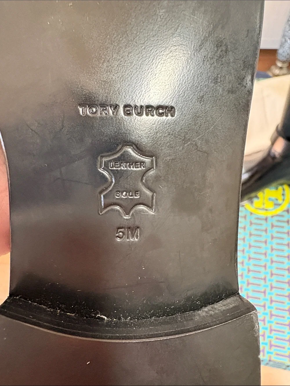 NWT Tory Burch Black Jessa Riding Boots